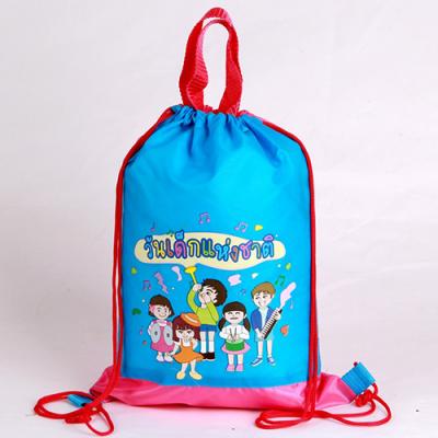 core drawstring backpack for children