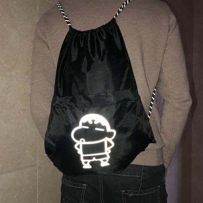 string bag with night glowing logo fast delivery 